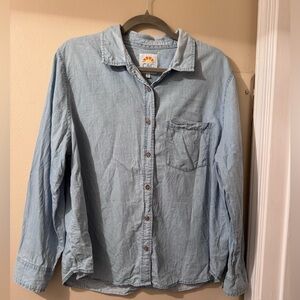 C&C California Long Sleeve Jean Casual Shirt
